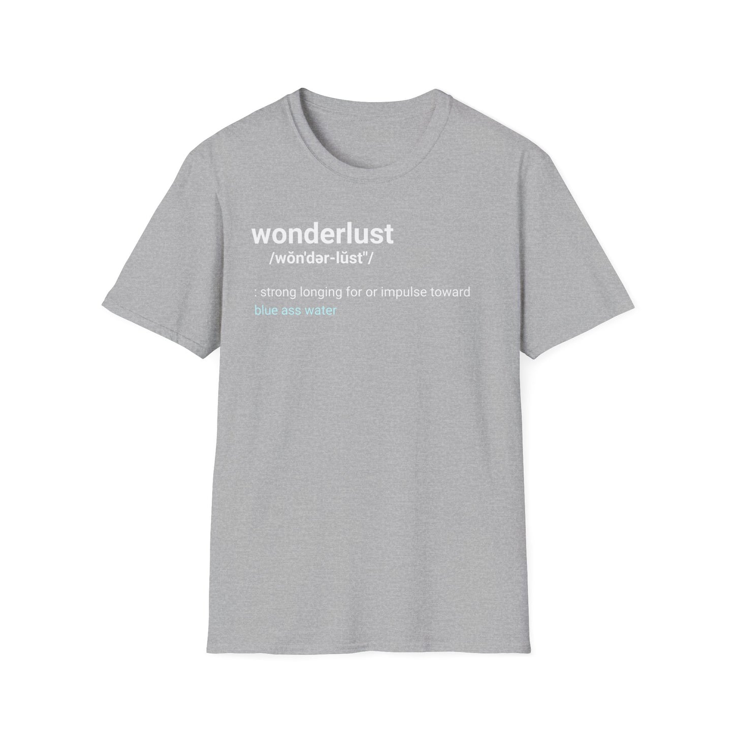 Wonderlust - Minimalist Graphic Tee | Unisex T-Shirt