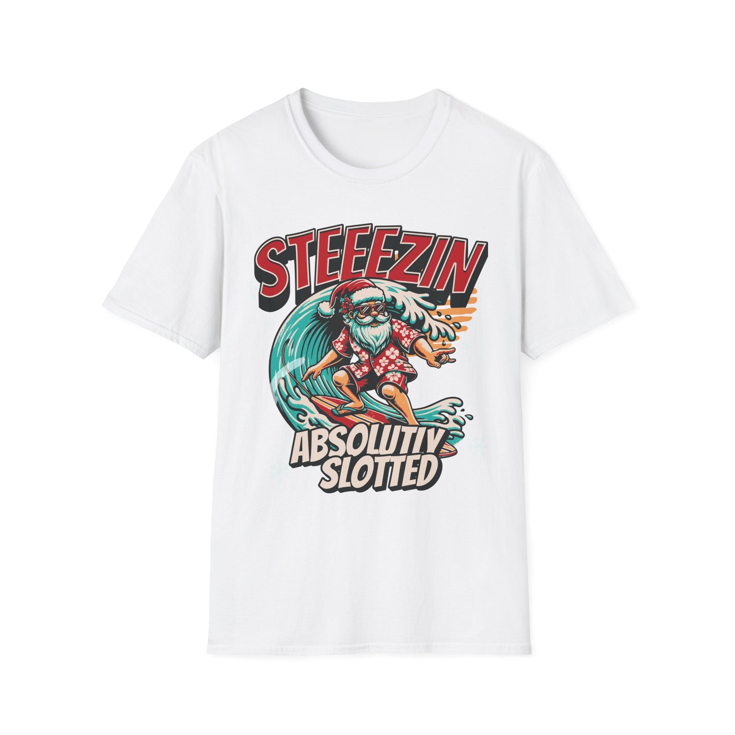 Steezin’ Santa - Cool Holiday Graphic Tee | Unisex T-Shirt