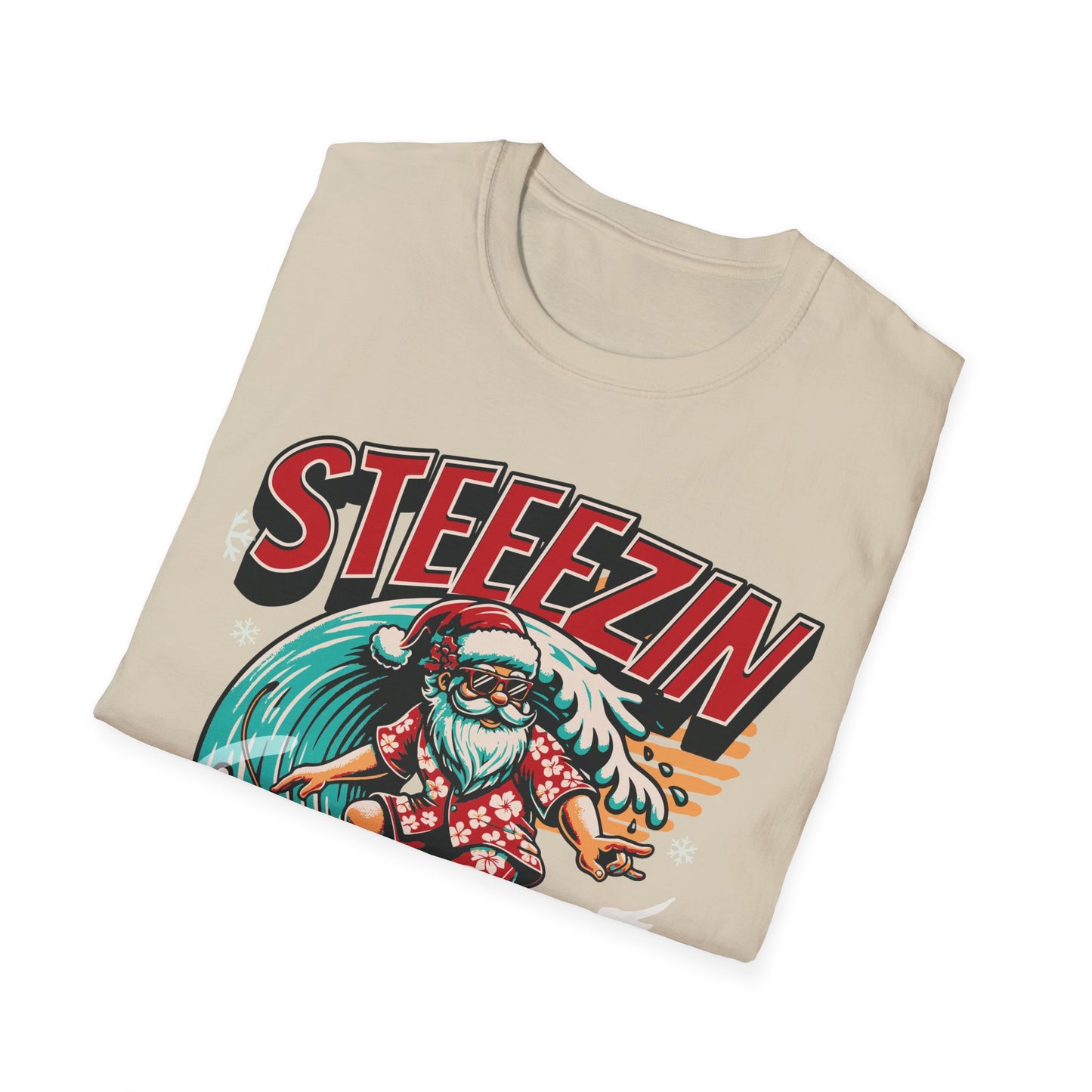 Steezin’ Santa - Cool Holiday Graphic Tee | Unisex T-Shirt