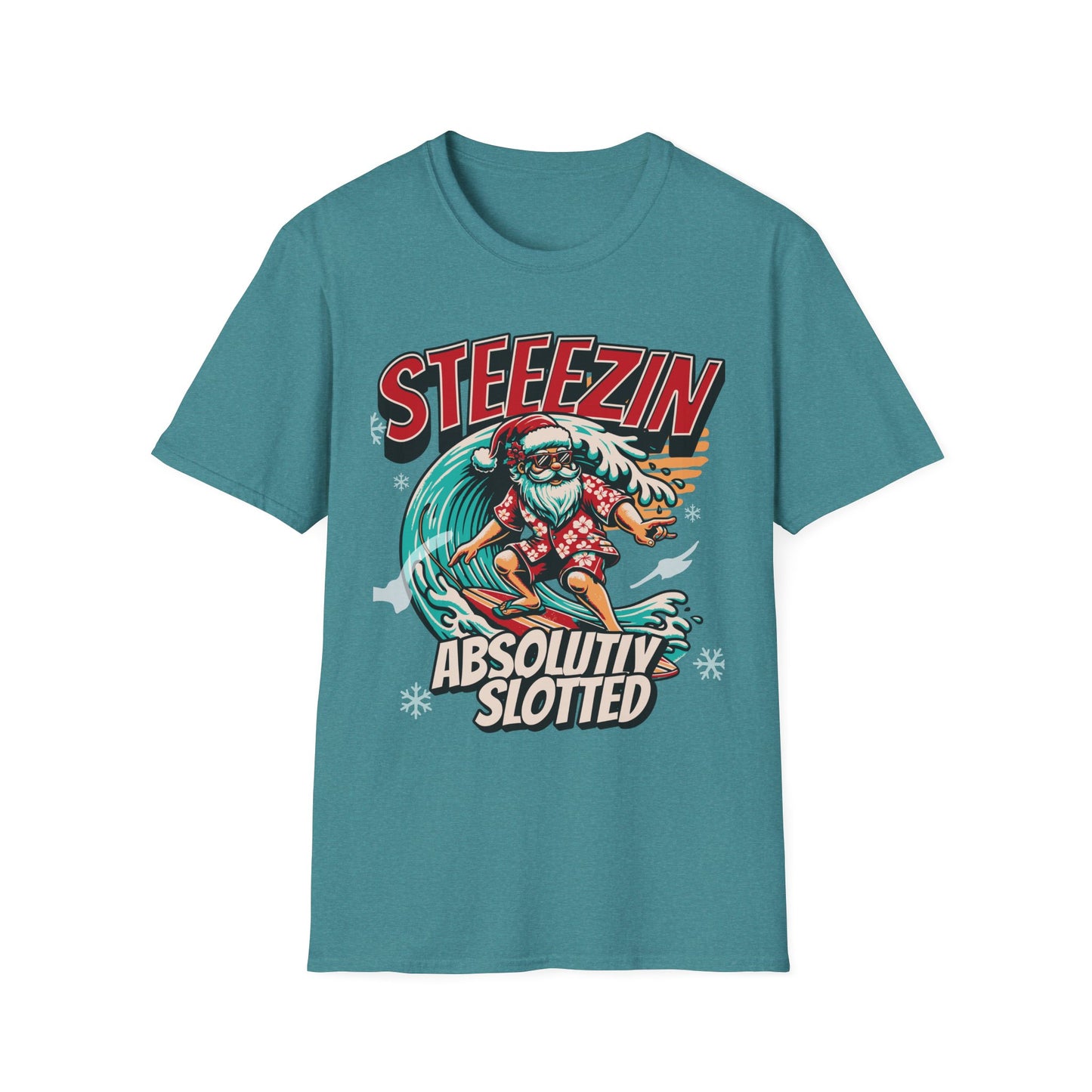 Steezin’ Santa - Cool Holiday Graphic Tee | Unisex T-Shirt