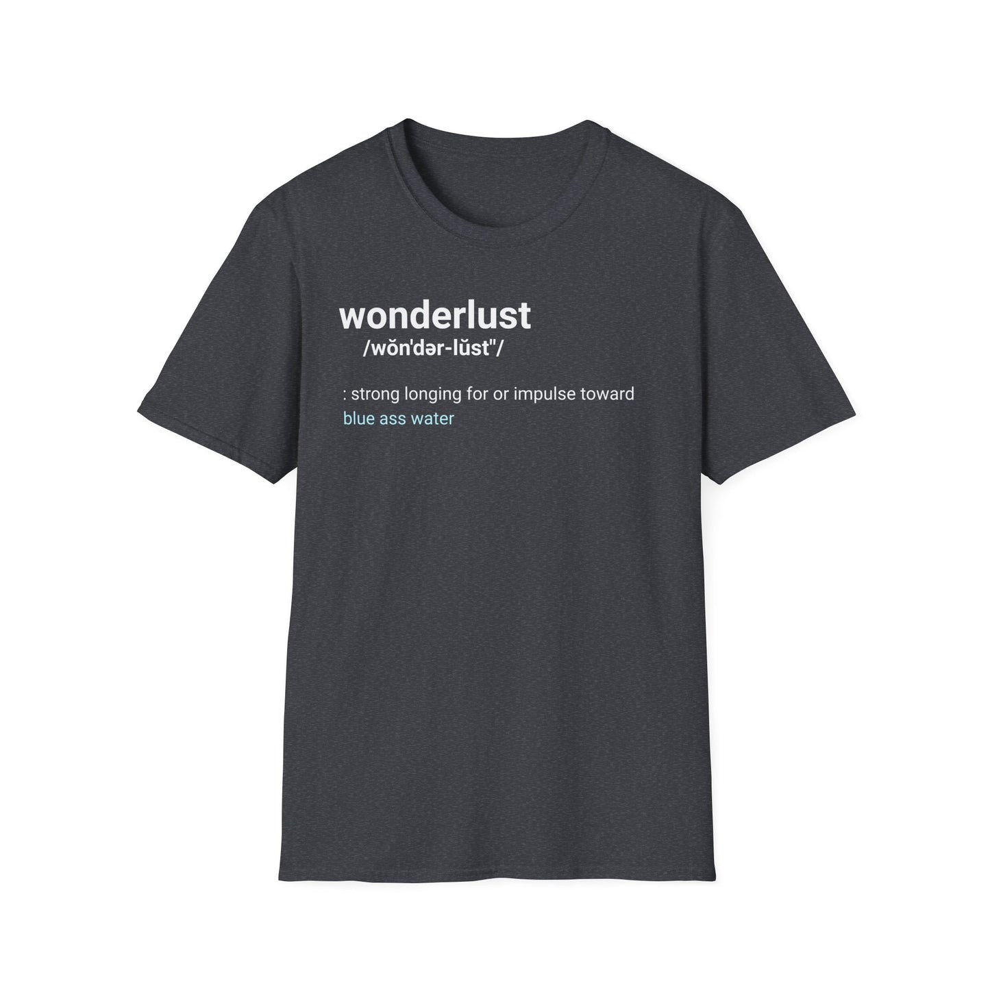 Wonderlust - Minimalist Graphic Tee | Unisex T-Shirt