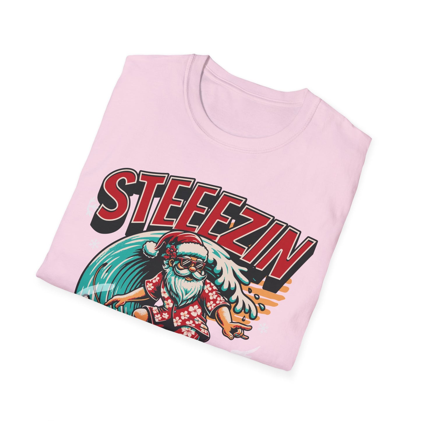 Steezin’ Santa - Cool Holiday Graphic Tee | Unisex T-Shirt