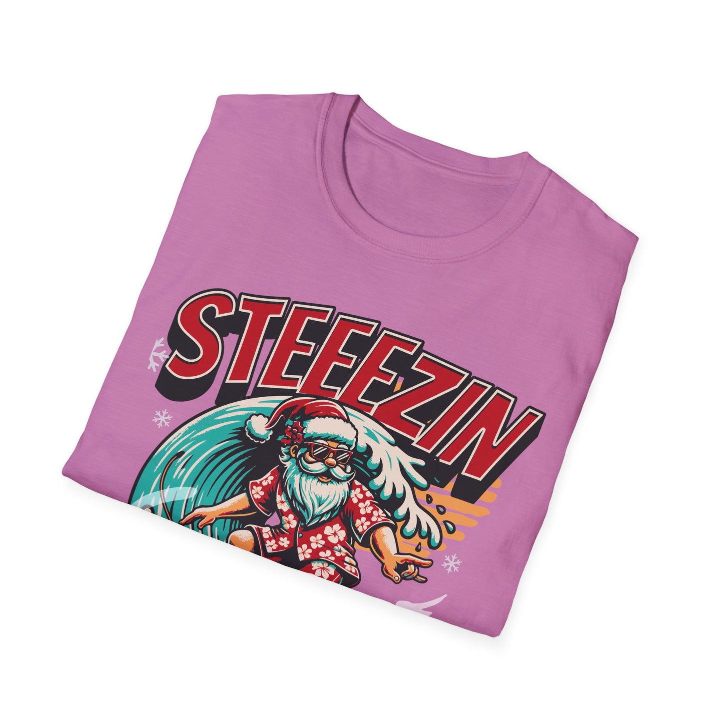 Steezin’ Santa - Cool Holiday Graphic Tee | Unisex T-Shirt