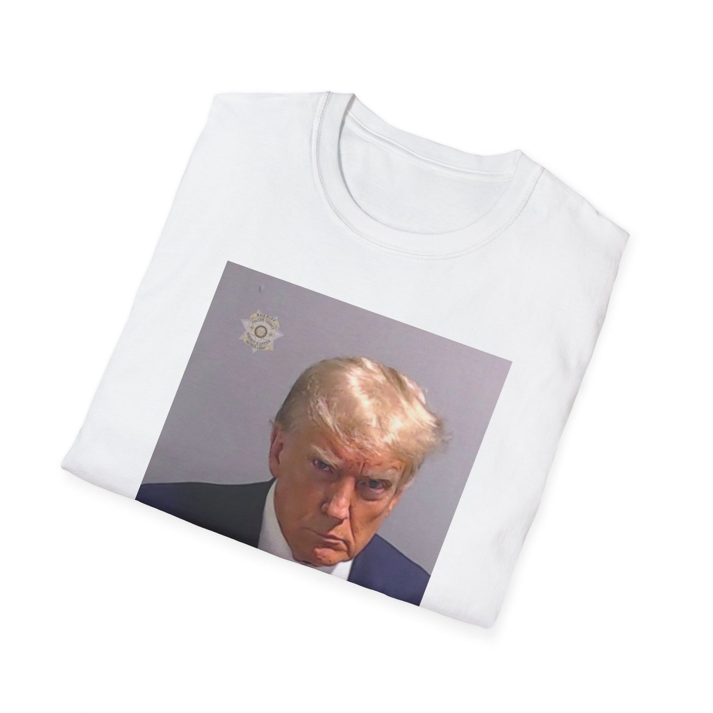 TRUMP mugshot T-Shirt – Bold Graphic Tee | Unisex Comfort Fit