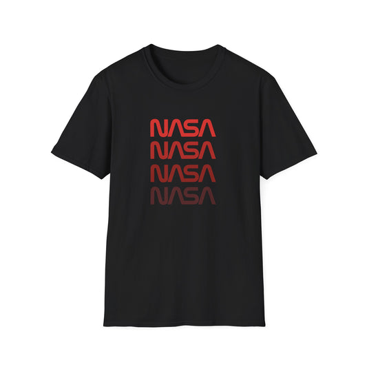 NASA Waterfall Logo Graphic Tee | Unisex T-Shirt for Space Lovers