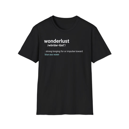 Wonderlust - Minimalist Graphic Tee | Unisex T-Shirt