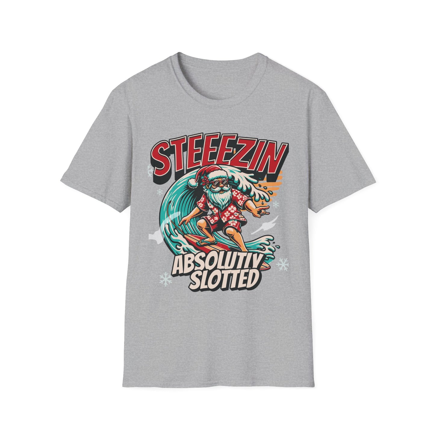 Steezin’ Santa - Cool Holiday Graphic Tee | Unisex T-Shirt