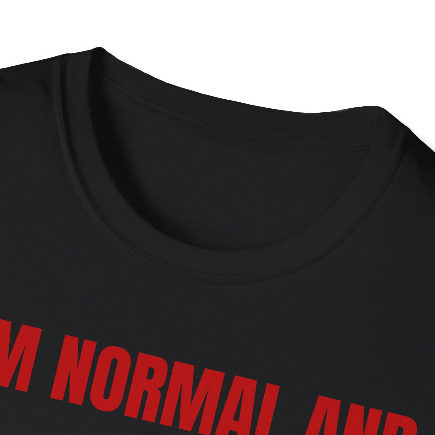 The Normal T-Shirt – Bold Graphic Tee | Unisex Comfort Fit