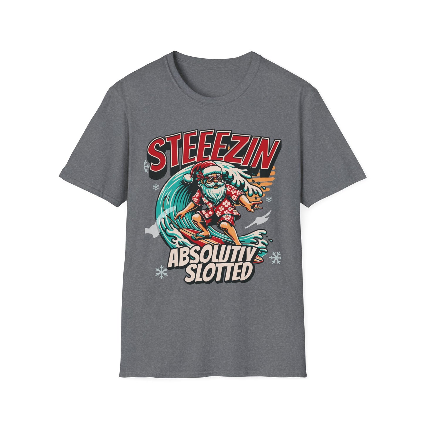 Steezin’ Santa - Cool Holiday Graphic Tee | Unisex T-Shirt