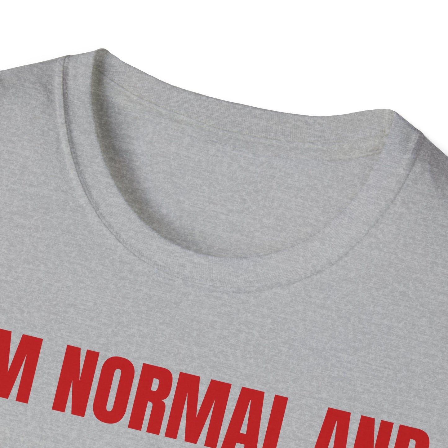 The Normal T-Shirt – Bold Graphic Tee | Unisex Comfort Fit