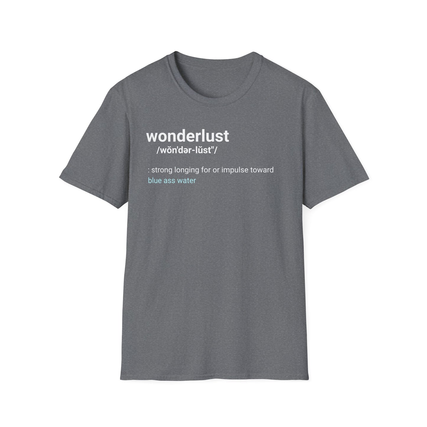 Wonderlust - Minimalist Graphic Tee | Unisex T-Shirt